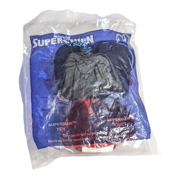 McDonald's Happy Meal 2022 DC Super Pets Superman Toy Sealed - Picture 2 of 6